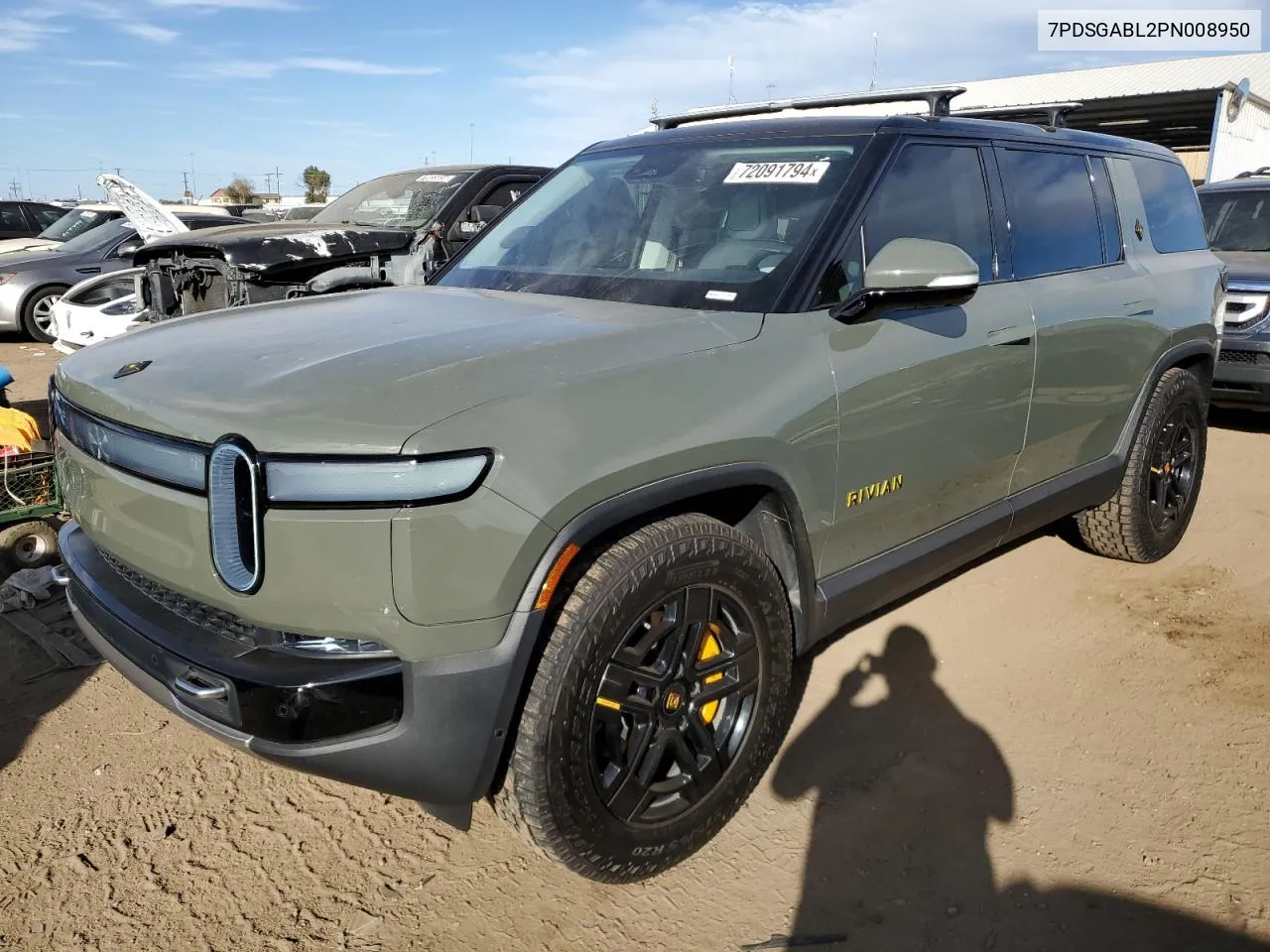 7PDSGABL2PN008950 2023 Rivian R1S Launch Edition