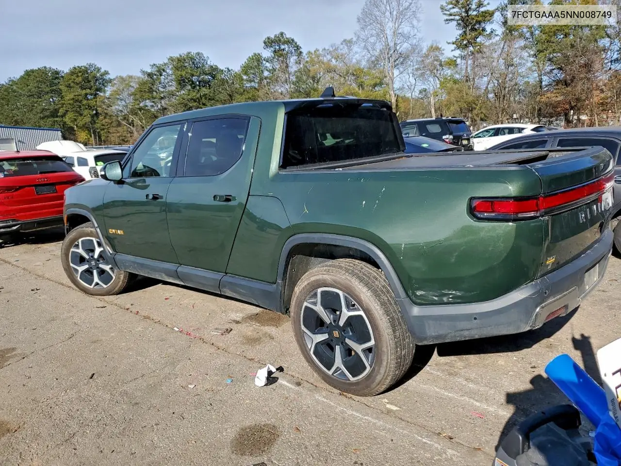 7FCTGAAA5NN008749 2022 Rivian R1T Adventure