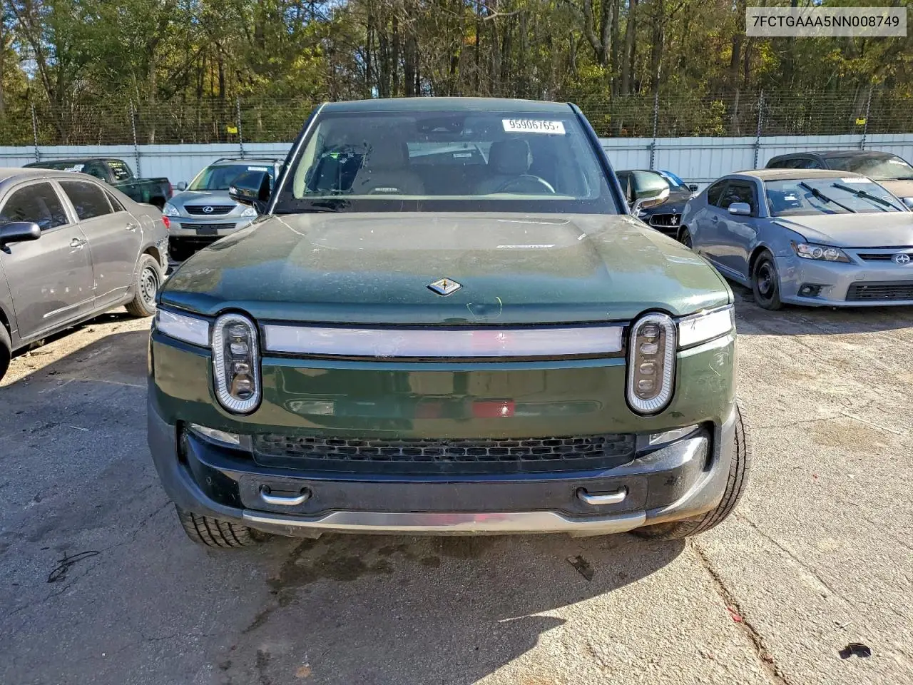 7FCTGAAA5NN008749 2022 Rivian R1T Adventure