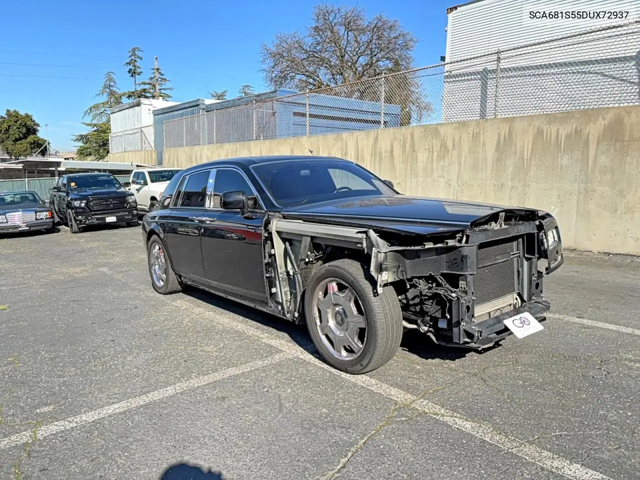 2013 Rolls-Royce Phantom VIN: SCA681S55DUX72937 Lot: 76650005