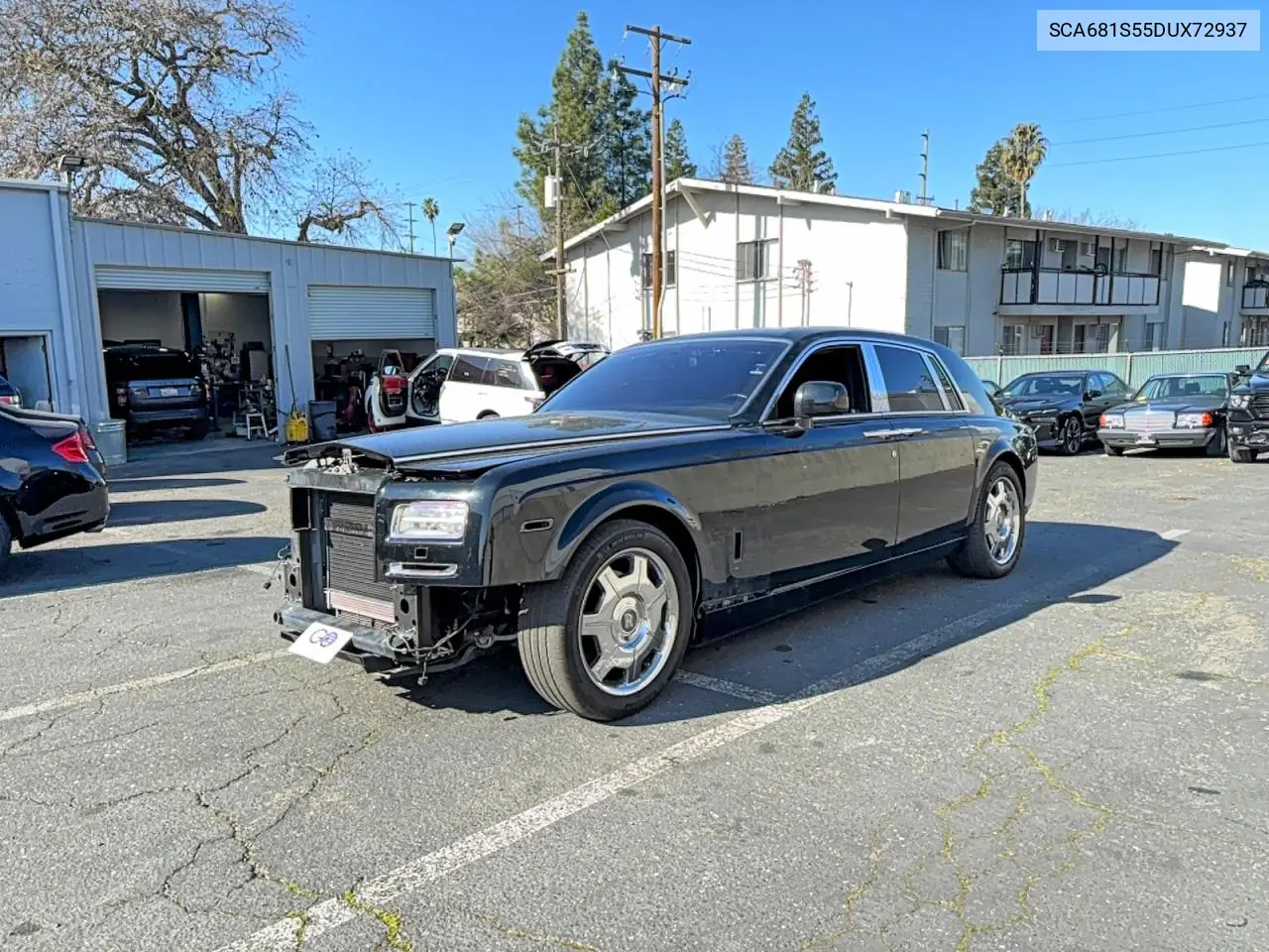 2013 Rolls-Royce Phantom VIN: SCA681S55DUX72937 Lot: 76650005