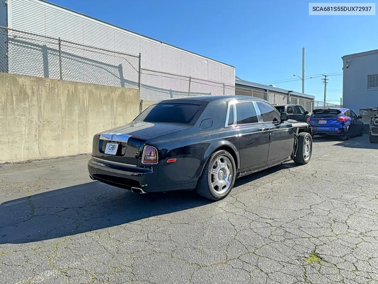 2013 Rolls-Royce Phantom VIN: SCA681S55DUX72937 Lot: 76650005