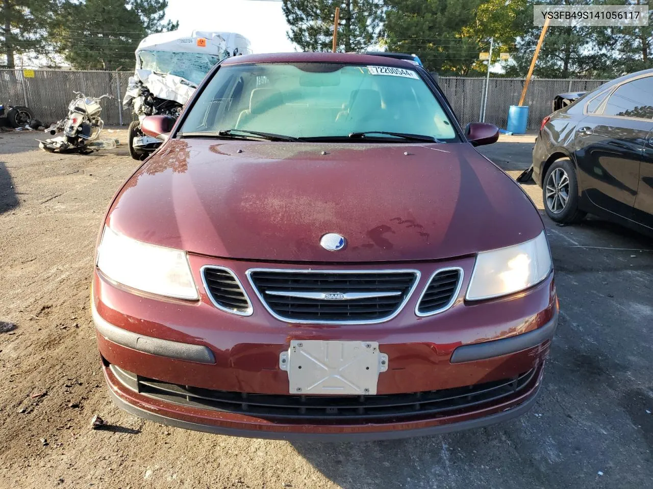 YS3FB49S141056117 2004 Saab 9-3 Linear