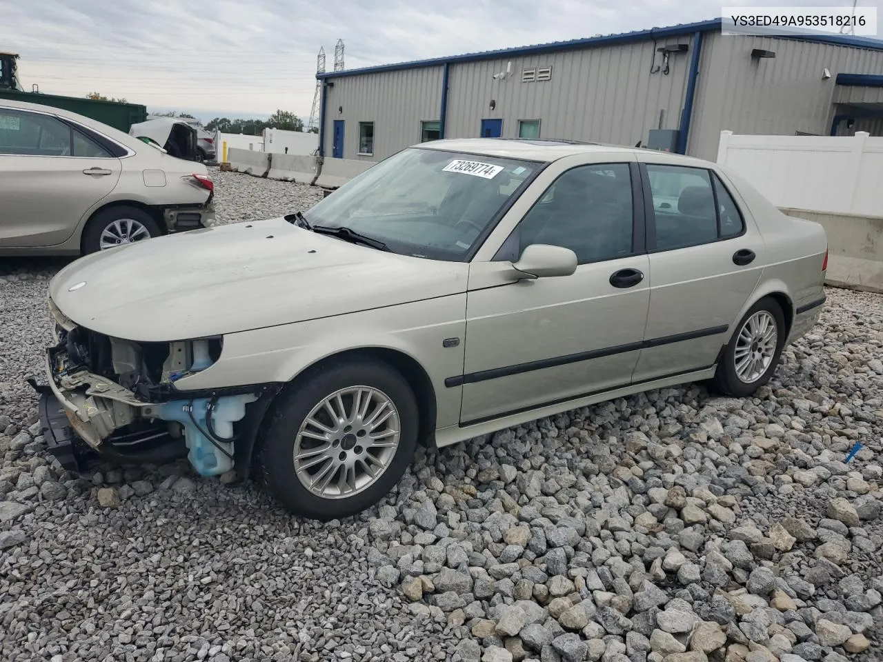 YS3ED49A953518216 2005 Saab 9-5 Arc