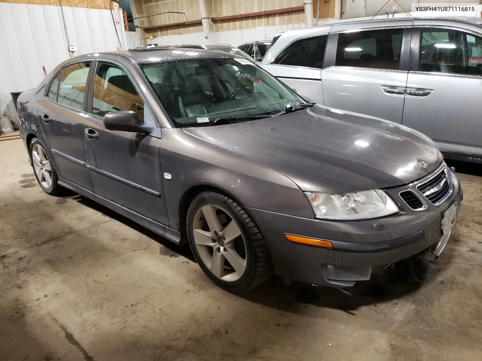 YS3FH41U871116815 2007 Saab 9-3 Aero