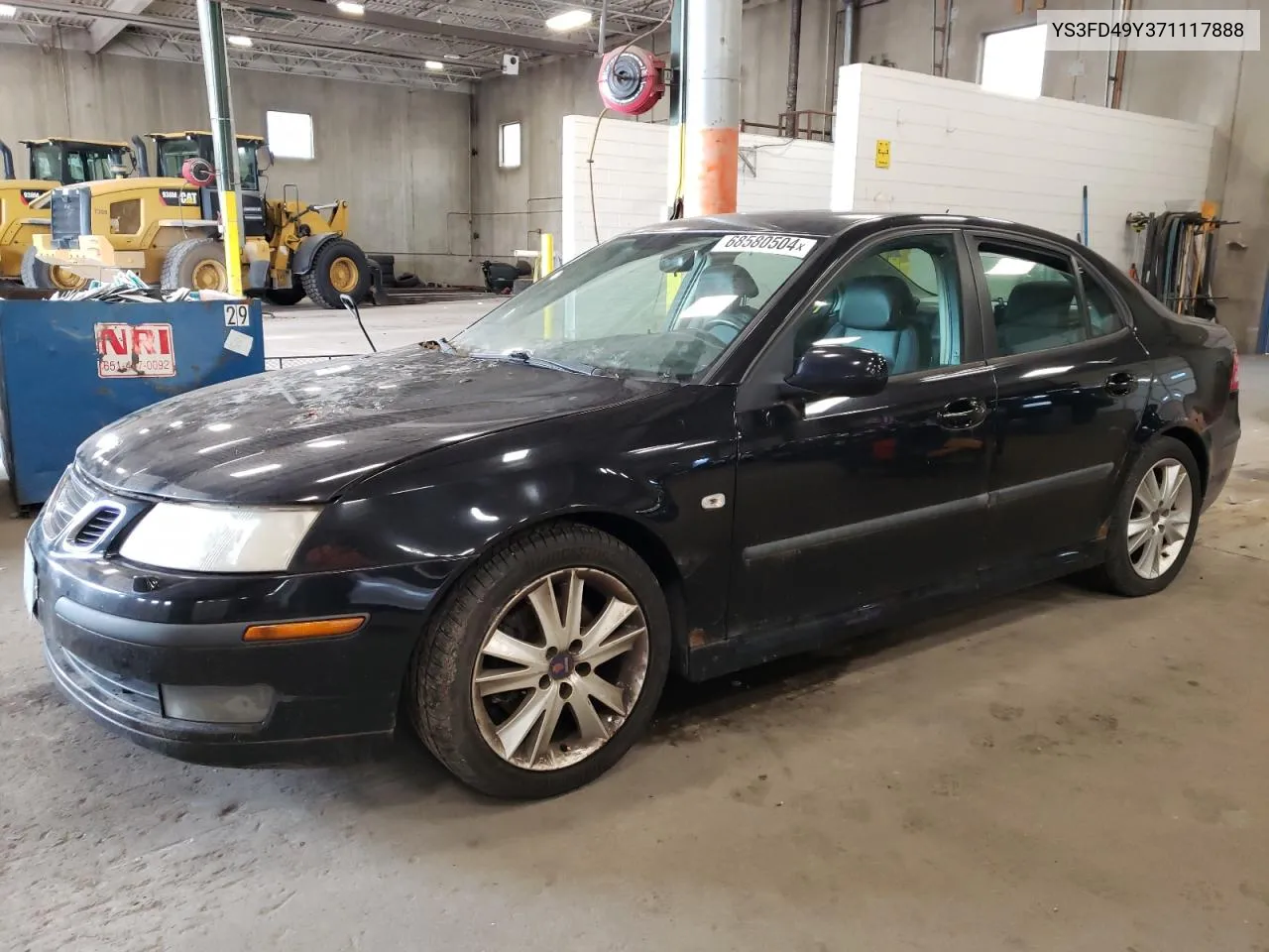 YS3FD49Y371117888 2007 Saab 9-3 2.0T