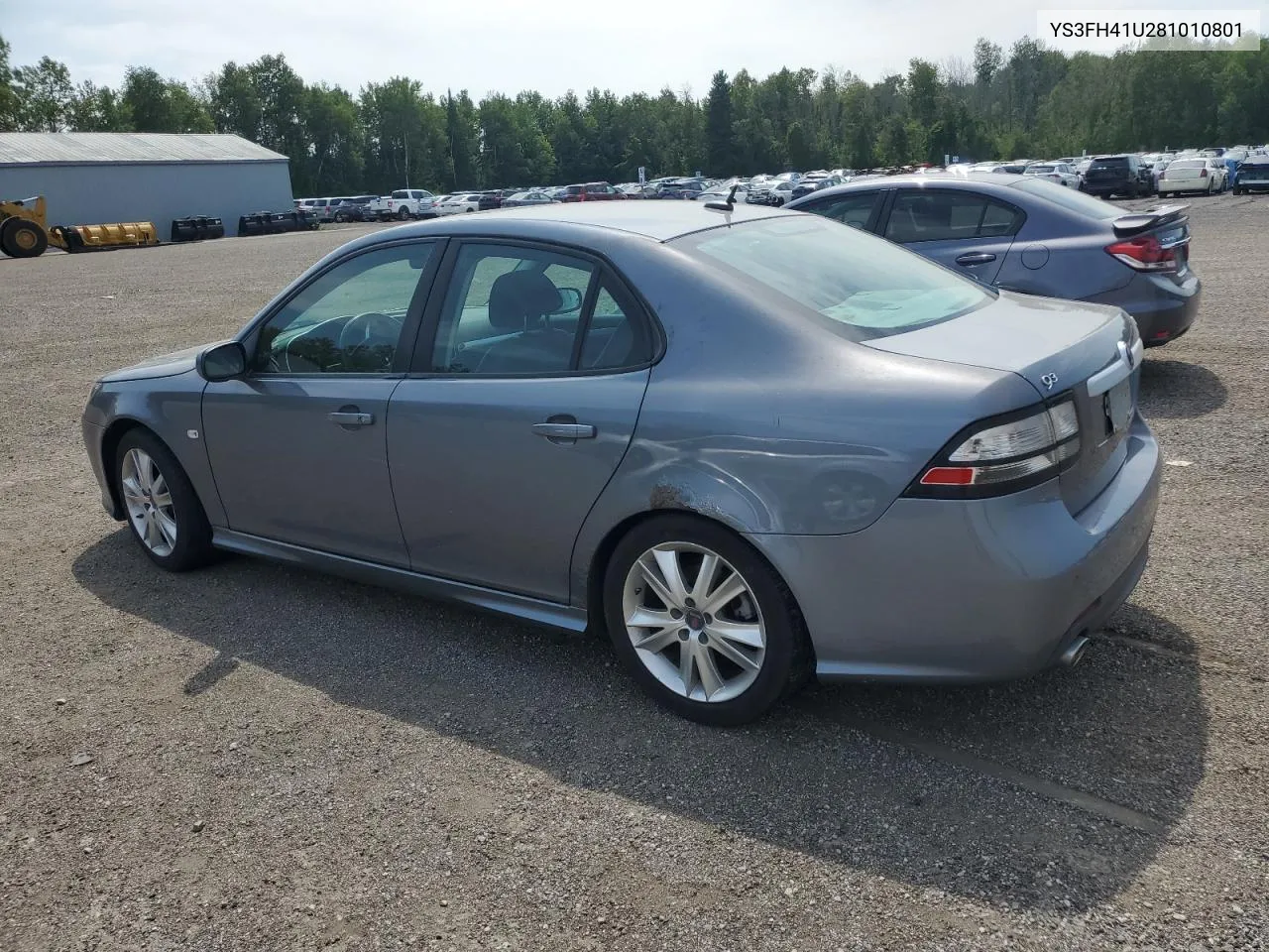 YS3FH41U281010801 2008 Saab 9-3 Aero