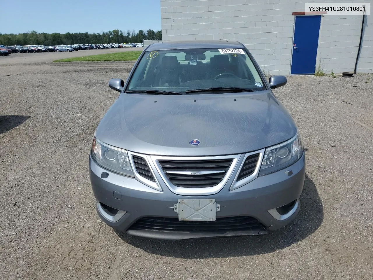 YS3FH41U281010801 2008 Saab 9-3 Aero