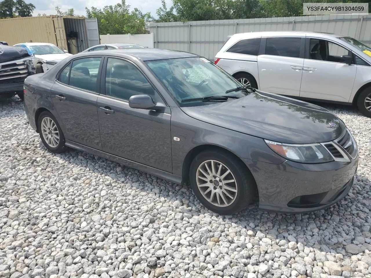 YS3FA4CY9B1304059 2011 Saab 9-3 2.0T