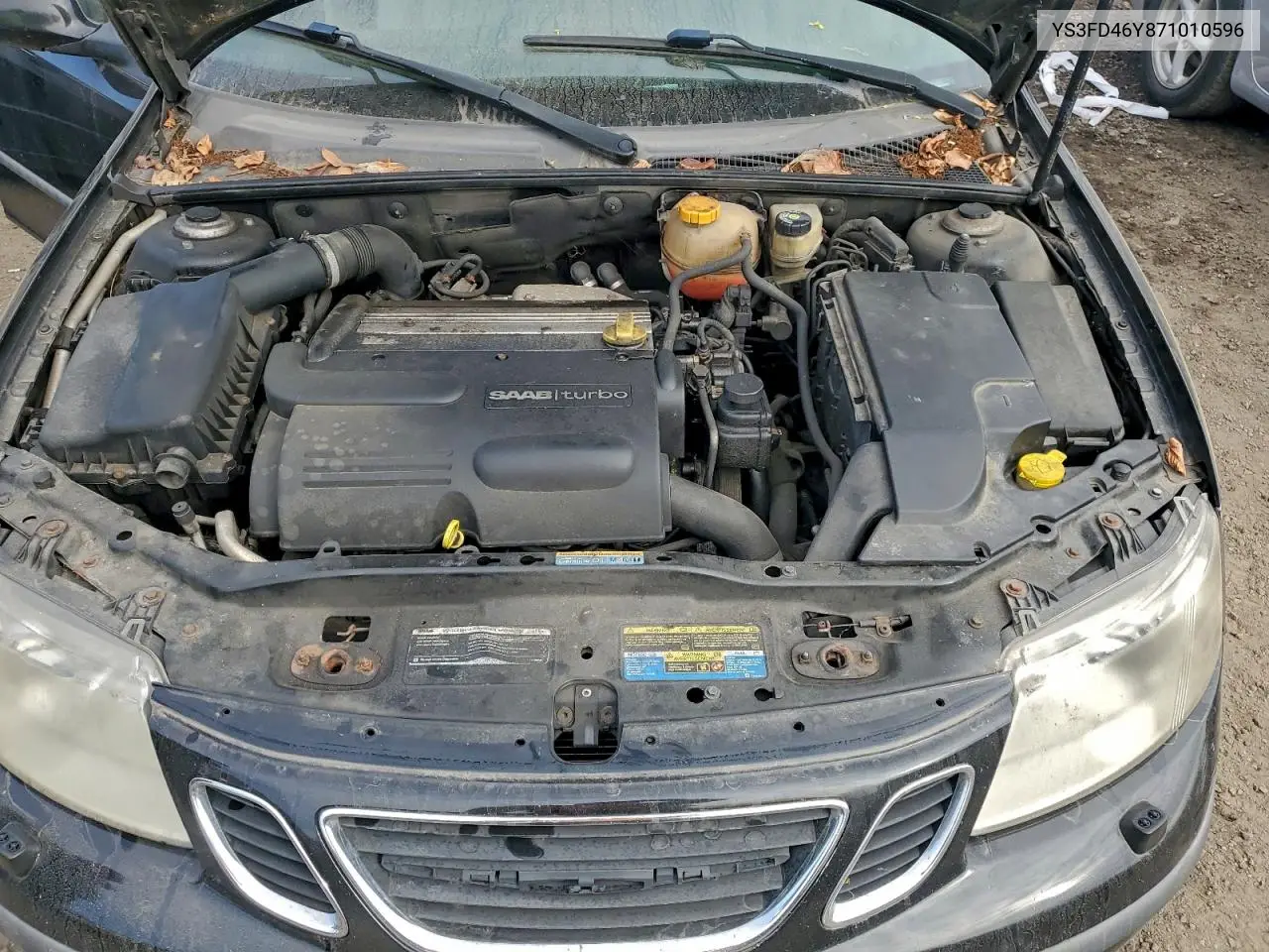 YS3FD46Y871010596 2007 Saab 9-3 2.0T