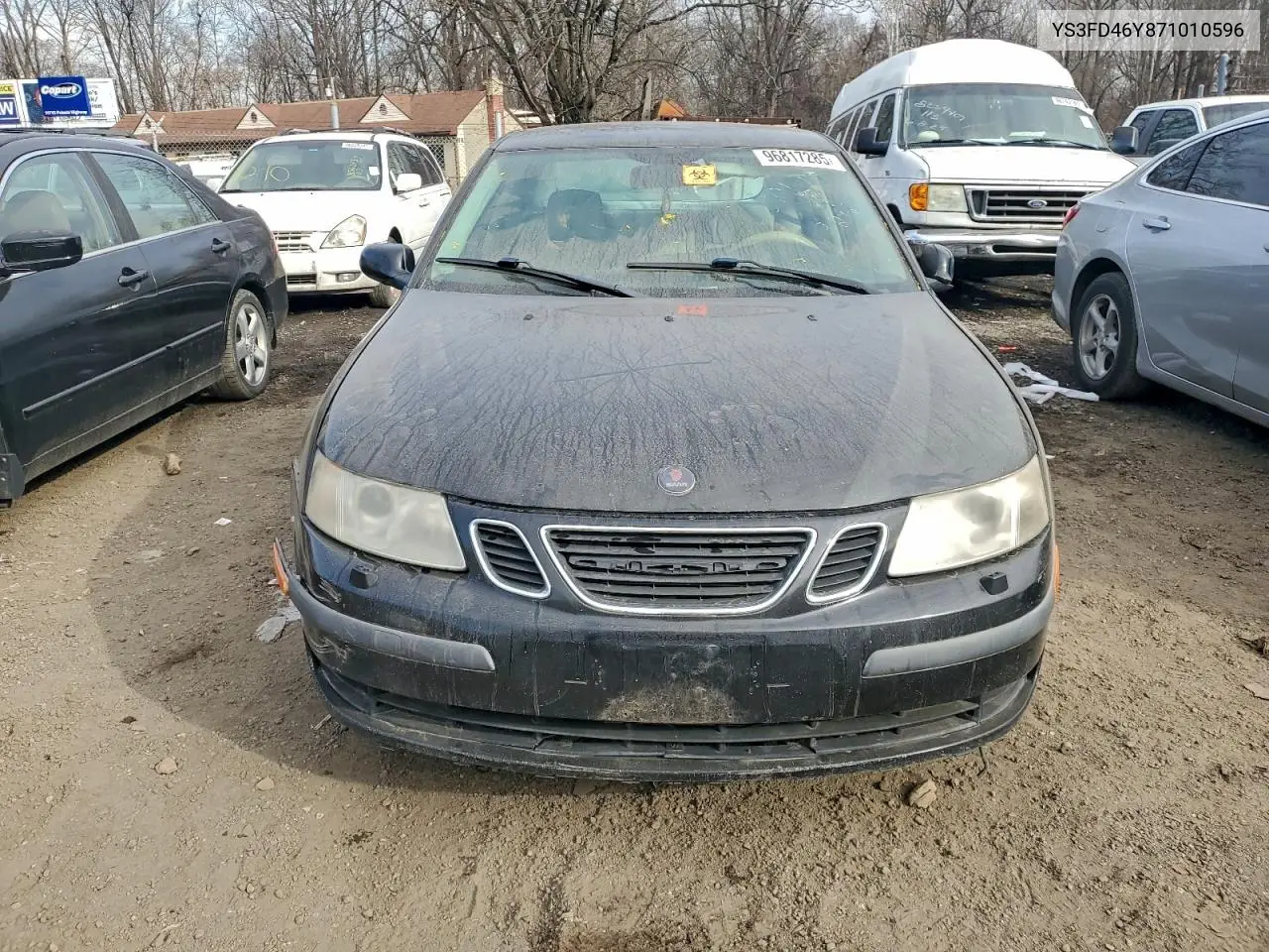 YS3FD46Y871010596 2007 Saab 9-3 2.0T