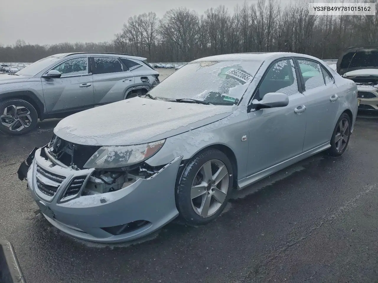 YS3FB49Y781015162 2008 Saab 9-3 2.0T