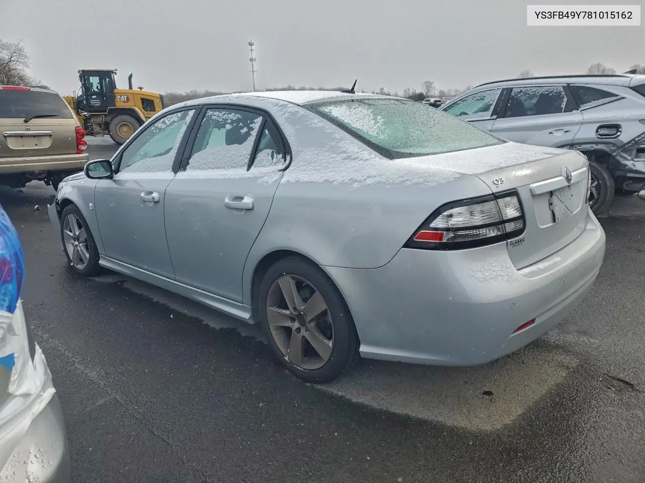 YS3FB49Y781015162 2008 Saab 9-3 2.0T