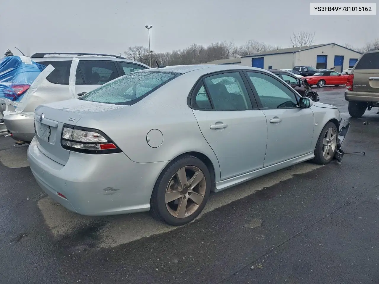 YS3FB49Y781015162 2008 Saab 9-3 2.0T