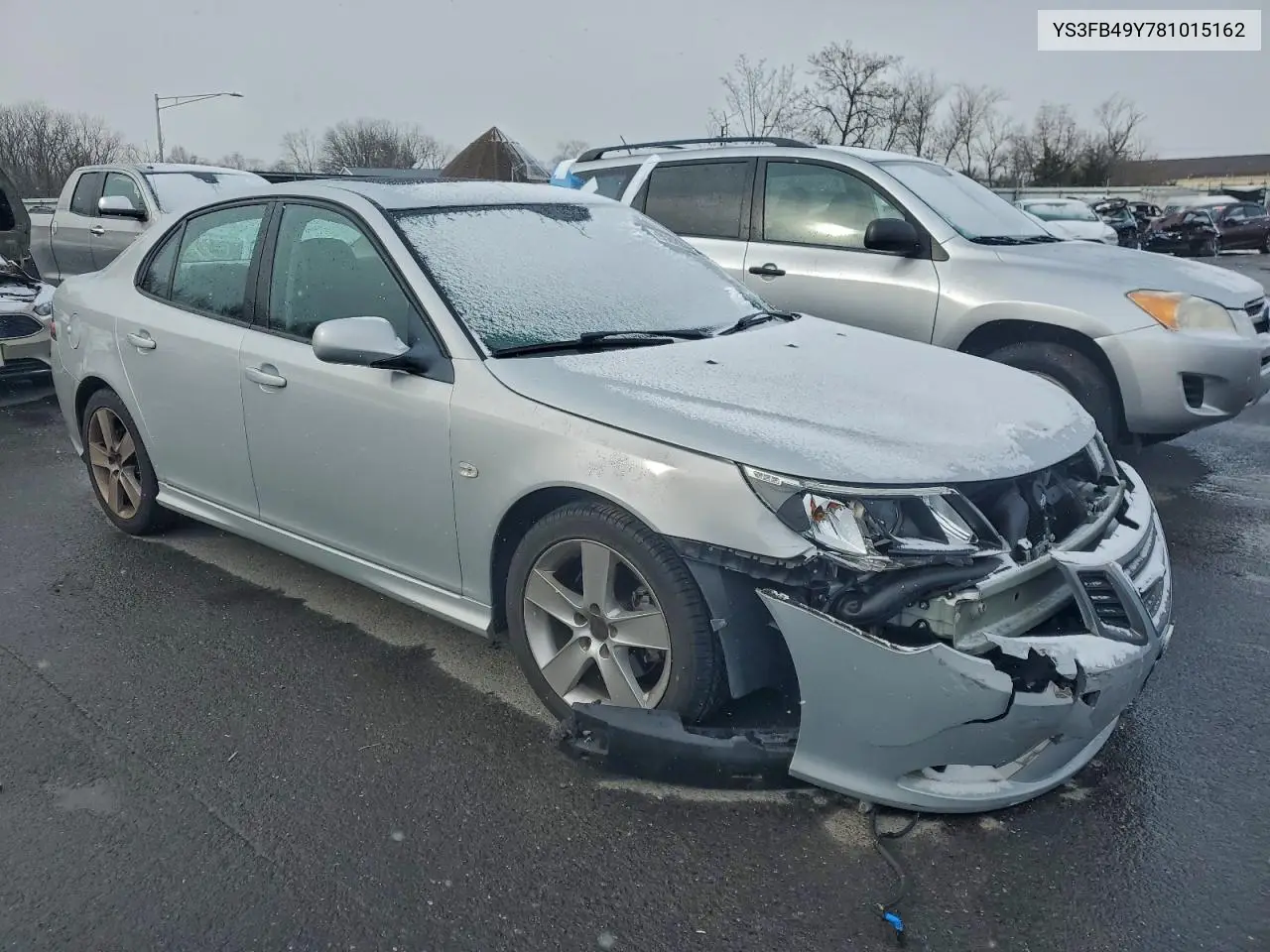 YS3FB49Y781015162 2008 Saab 9-3 2.0T