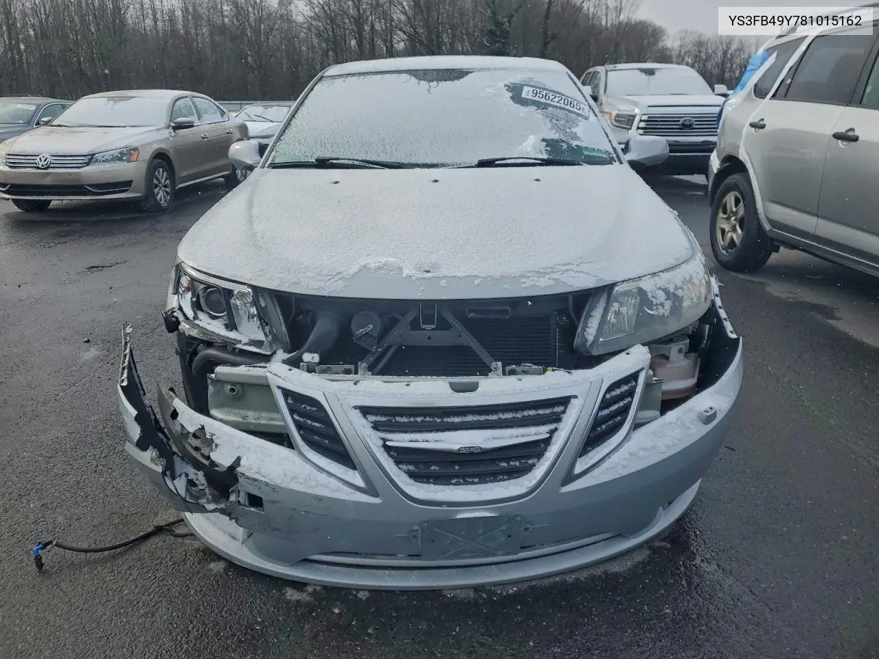 YS3FB49Y781015162 2008 Saab 9-3 2.0T
