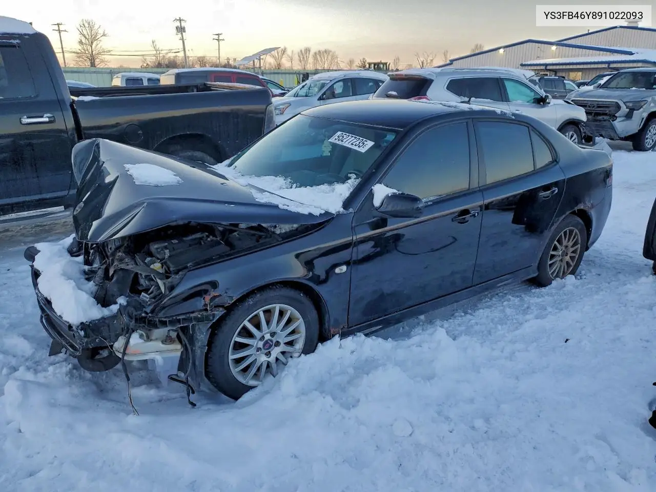 YS3FB46Y891022093 2009 Saab 9-3 2.0T