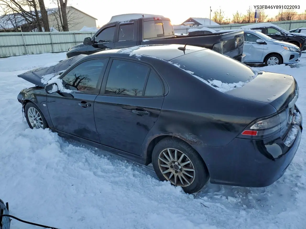 YS3FB46Y891022093 2009 Saab 9-3 2.0T