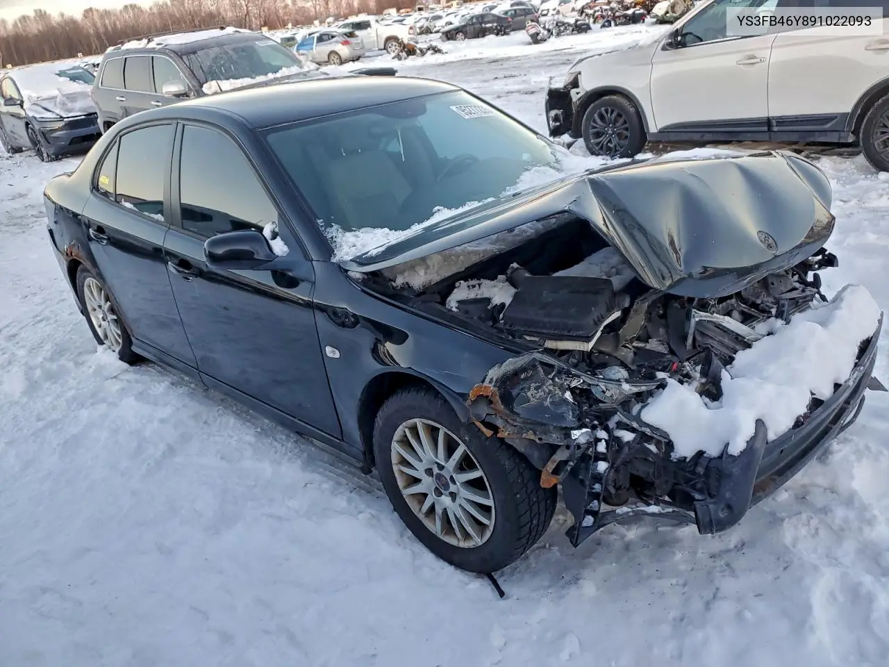 YS3FB46Y891022093 2009 Saab 9-3 2.0T