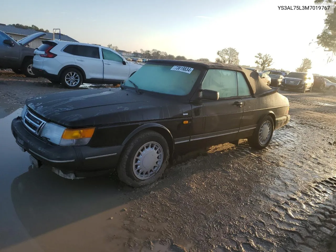 YS3AL75L3M7019767 1991 Saab 900 Base