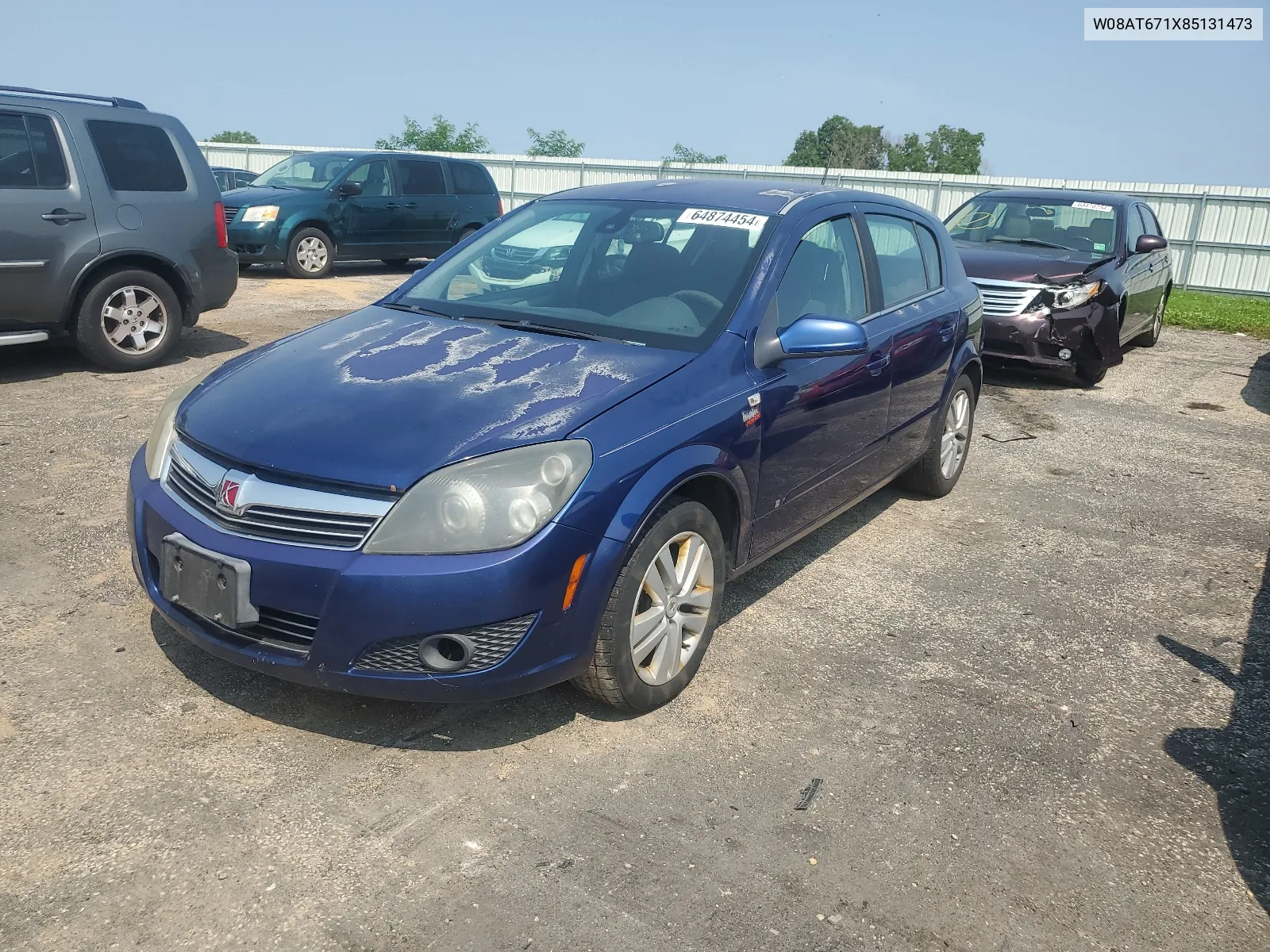 2008 Saturn Astra Xr VIN: W08AT671X85131473 Lot: 64874454