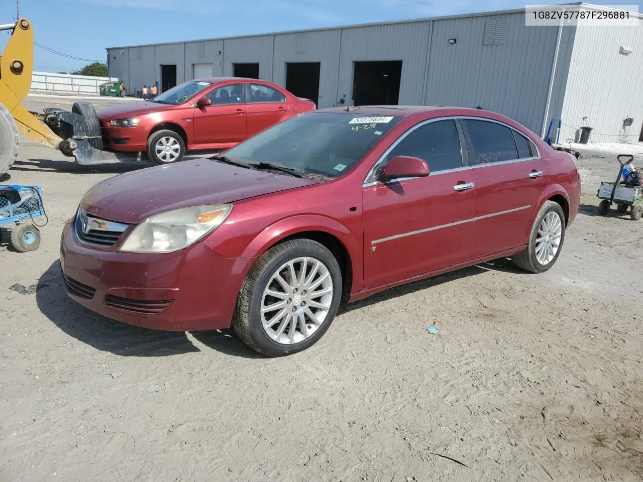 2007 Saturn Aura Xr VIN: 1G8ZV57787F296881 Lot: 53378894