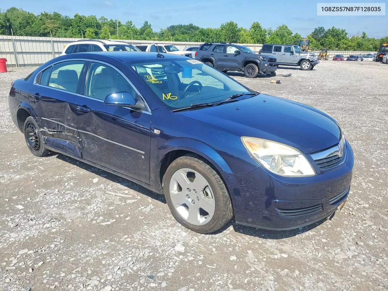 2007 Saturn Aura Xe VIN: 1G8ZS57N87F128035 Lot: 55569686