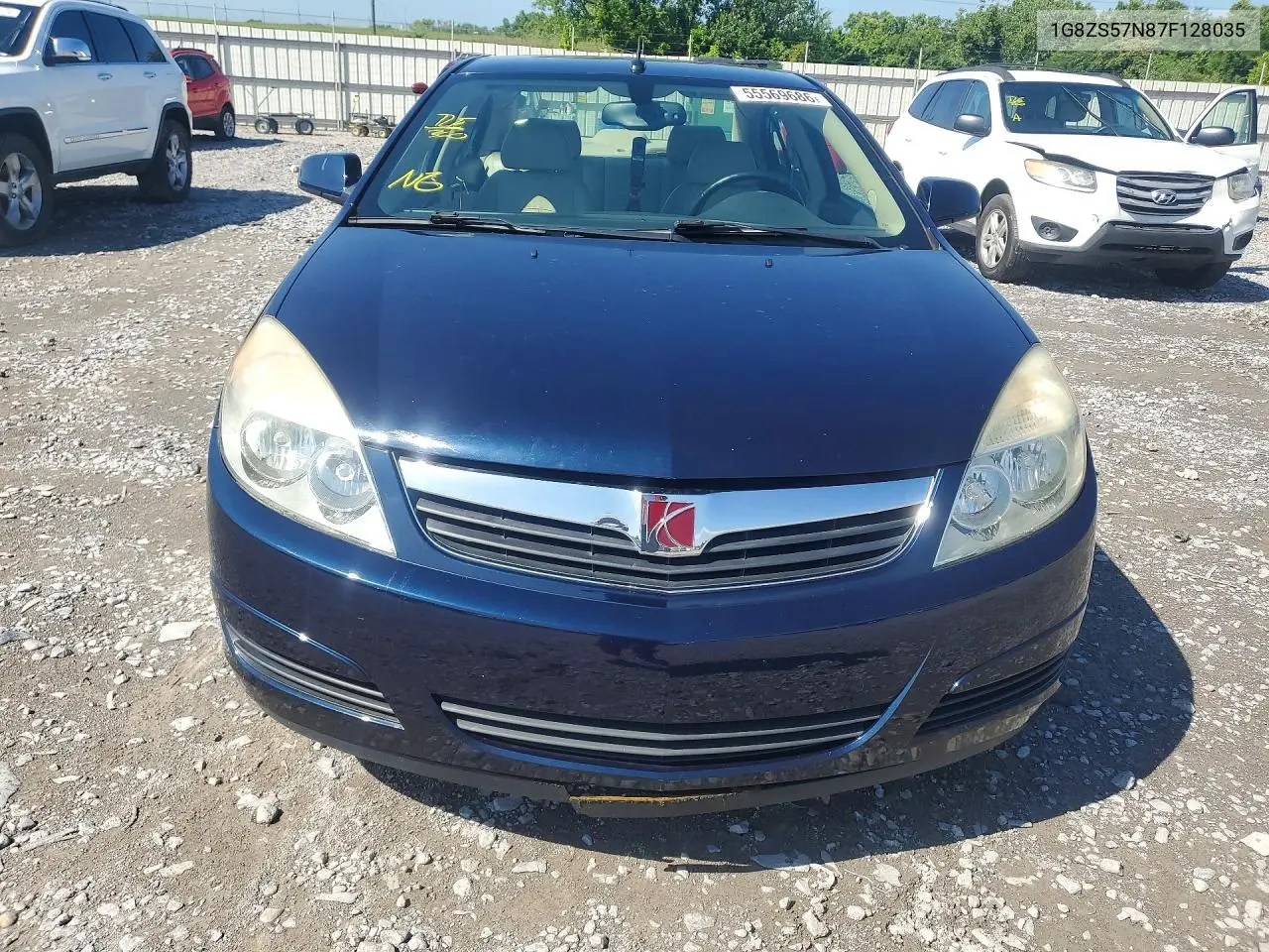 2007 Saturn Aura Xe VIN: 1G8ZS57N87F128035 Lot: 55569686