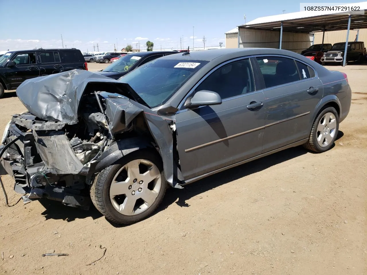 2007 Saturn Aura Xe VIN: 1G8ZS57N47F291622 Lot: 62021184