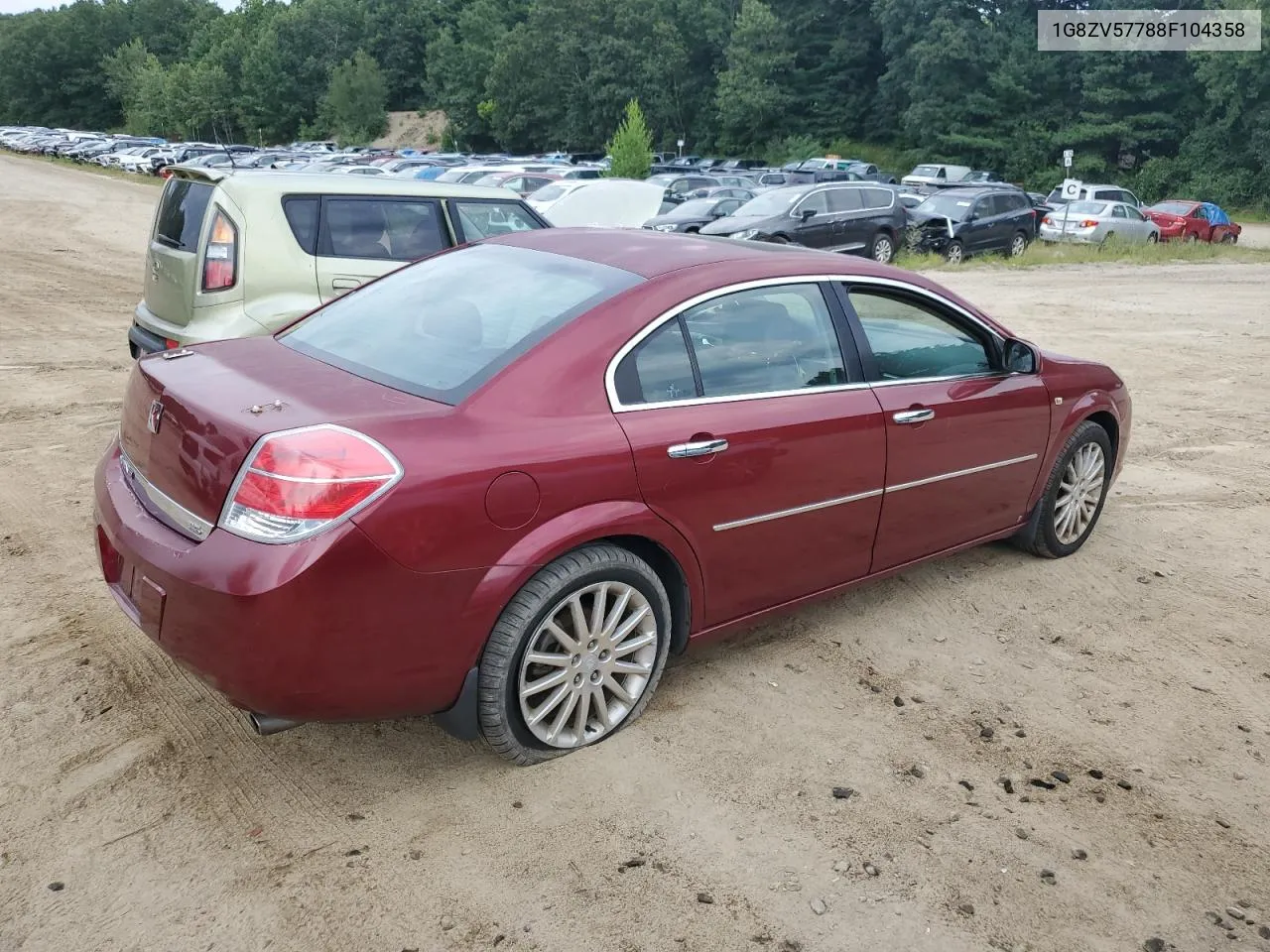 2008 Saturn Aura Xr VIN: 1G8ZV57788F104358 Lot: 67704834