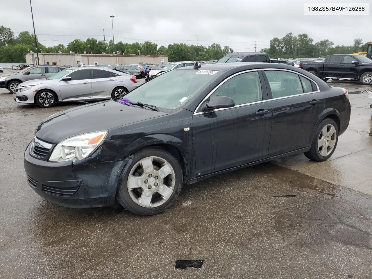 2009 Saturn Aura Xe VIN: 1G8ZS57B49F126288 Lot: 62395394