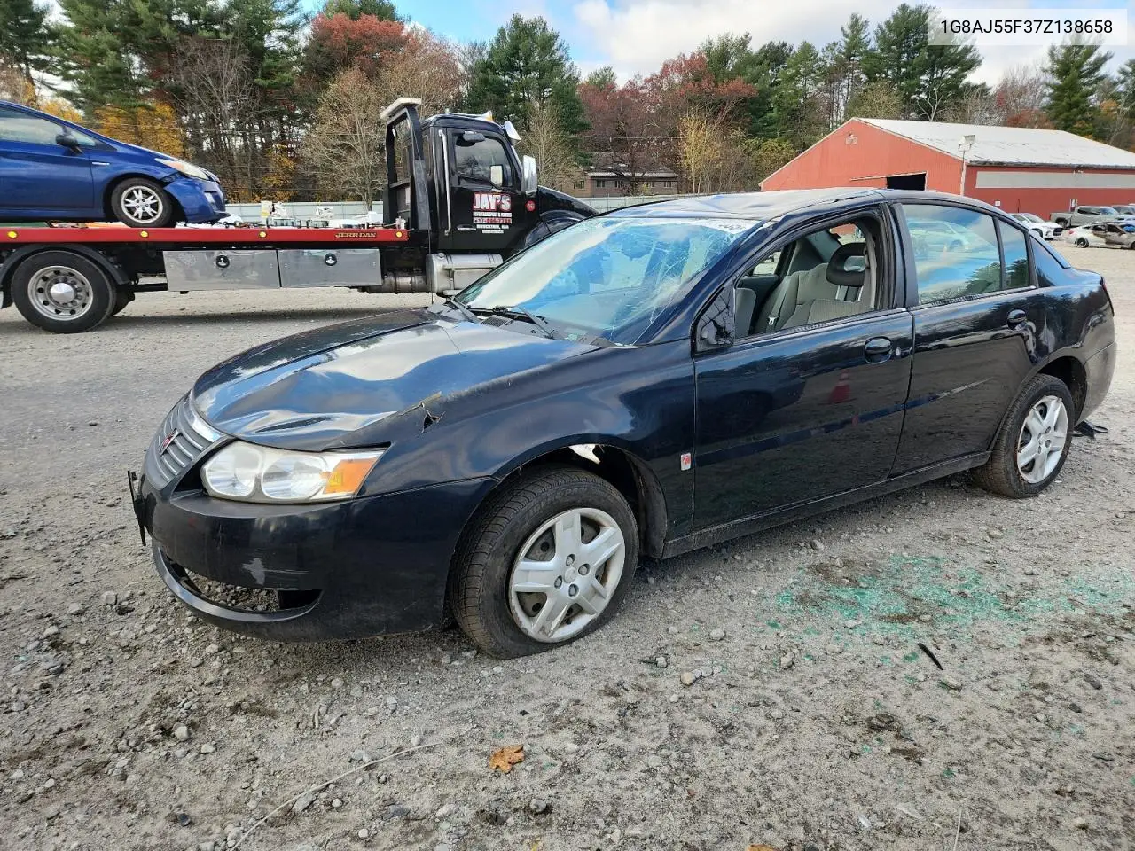 1G8AJ55F37Z138658 2007 Saturn Ion Level 2