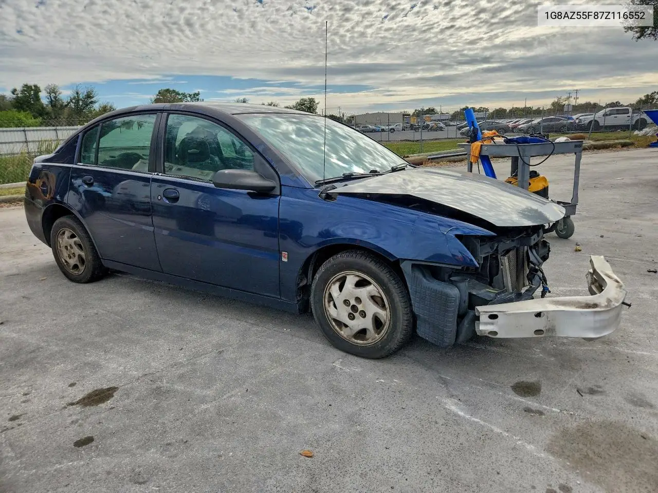 1G8AZ55F87Z116552 2007 Saturn Ion Level 2