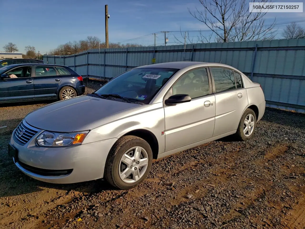 1G8AJ55F17Z150257 2007 Saturn Ion Level 2