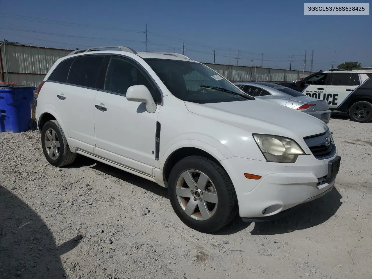 2008 Saturn Vue Xr VIN: 3GSCL53758S638425 Lot: 65356784