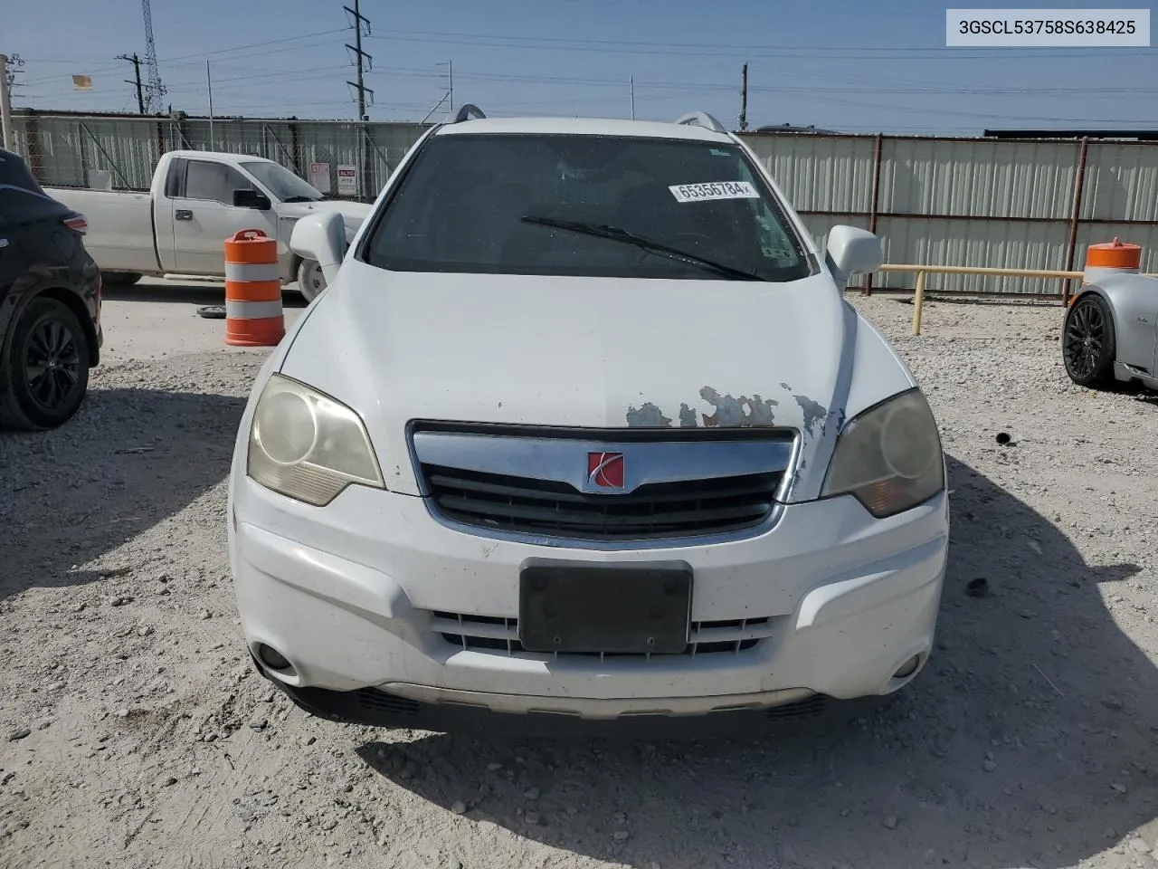 2008 Saturn Vue Xr VIN: 3GSCL53758S638425 Lot: 65356784