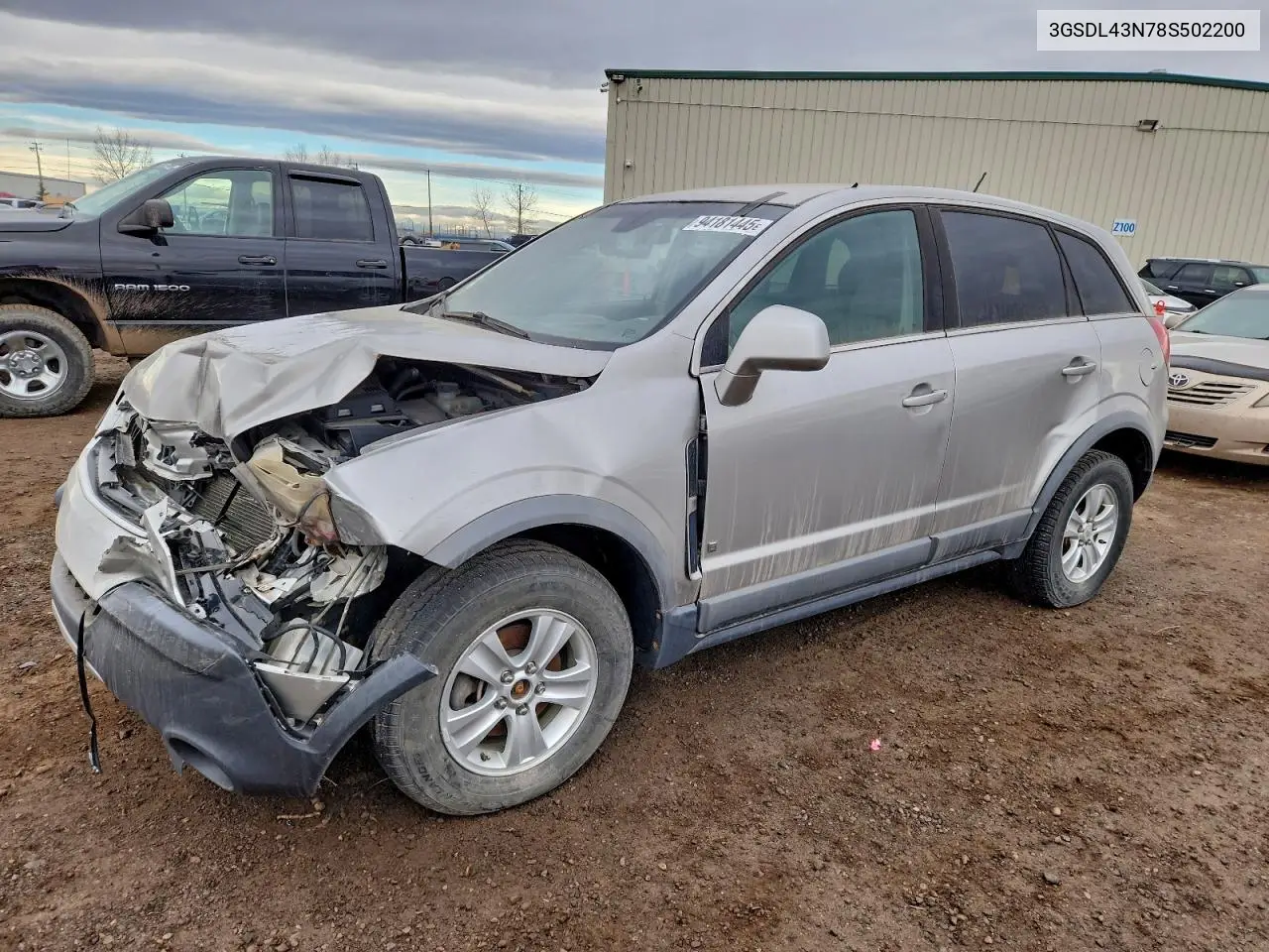 3GSDL43N78S502200 2008 Saturn Vue Xe
