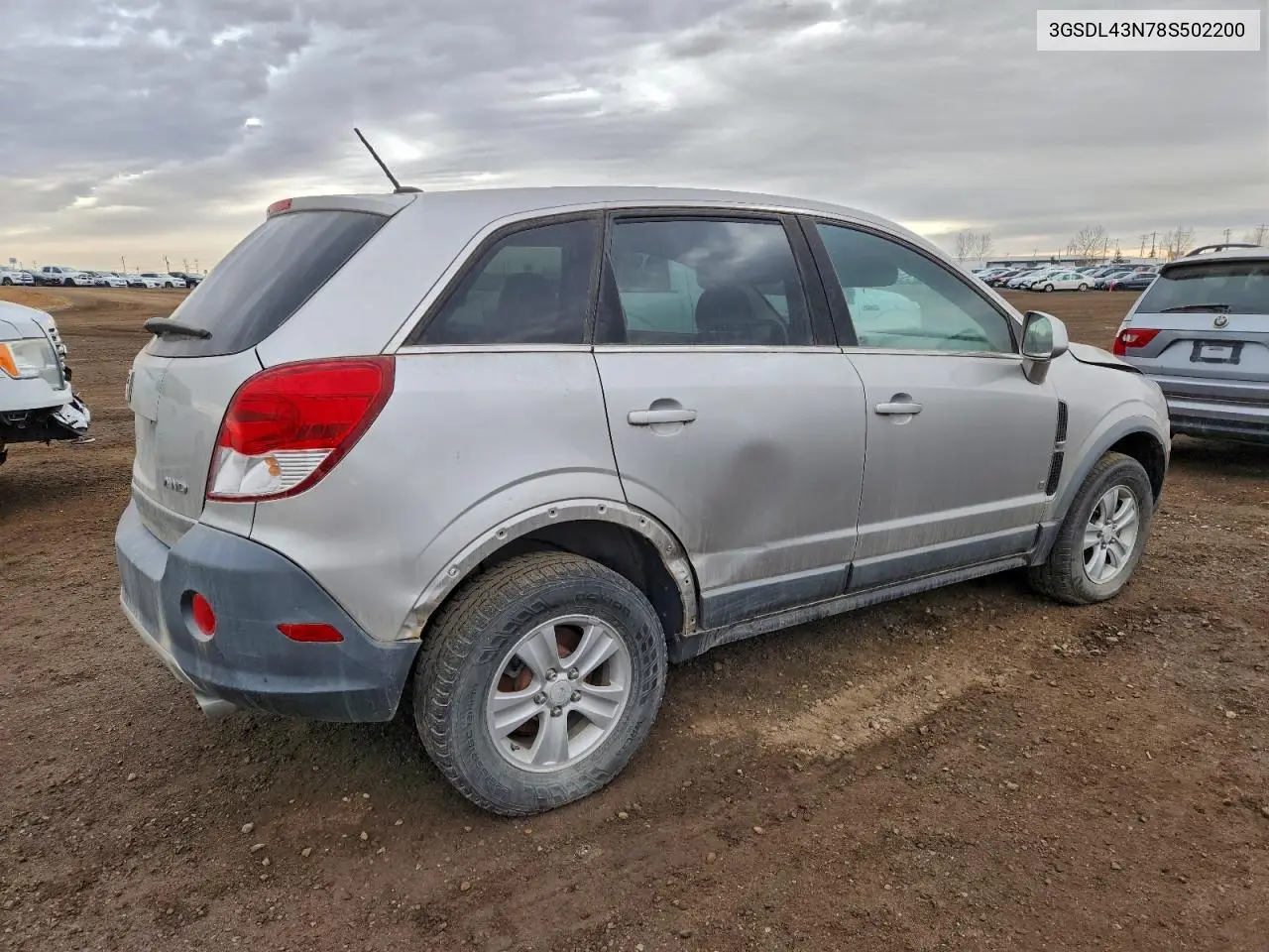 3GSDL43N78S502200 2008 Saturn Vue Xe