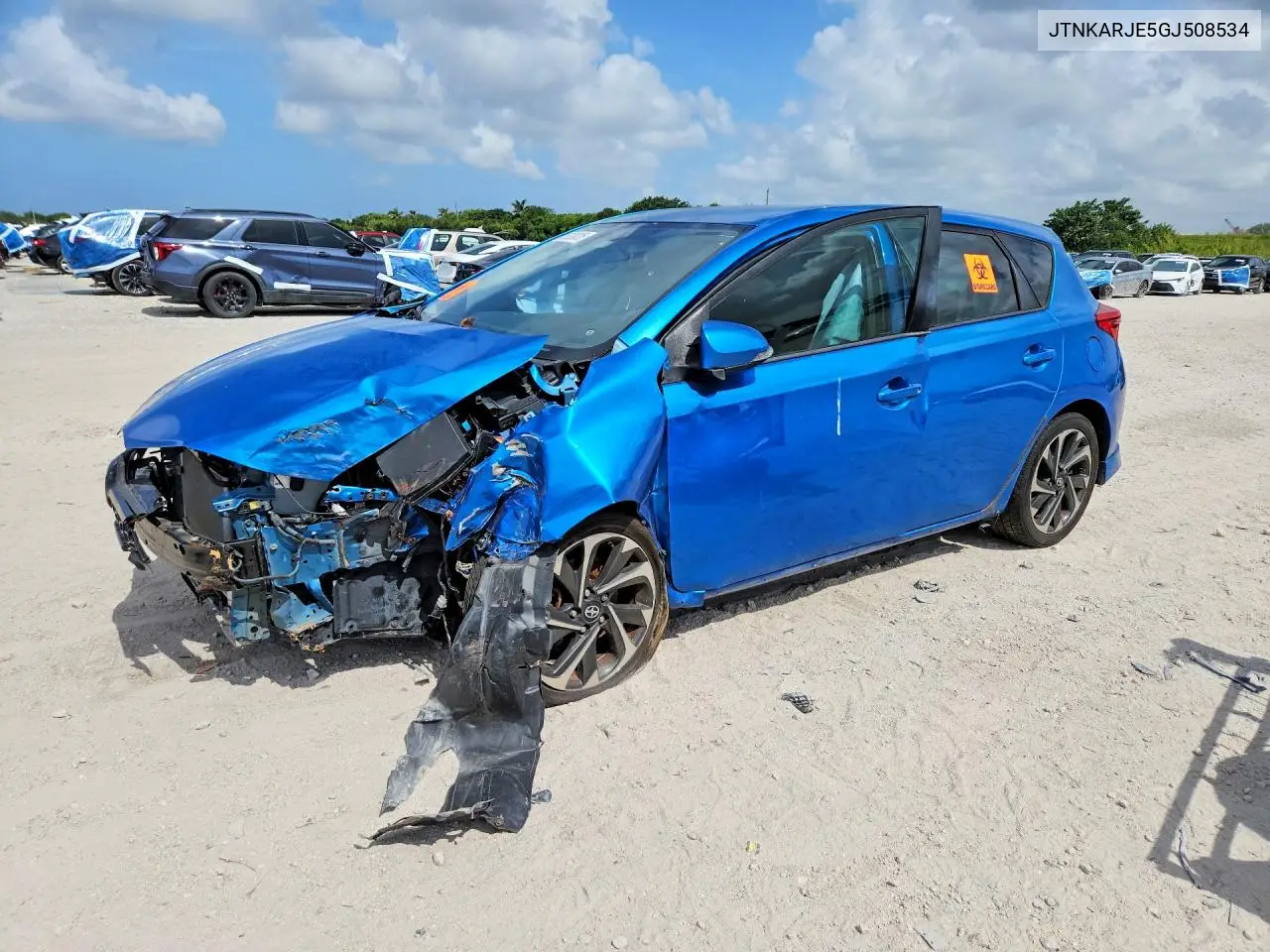 2016 Scion Im Base VIN: JTNKARJE5GJ508534 Lot: 55229326