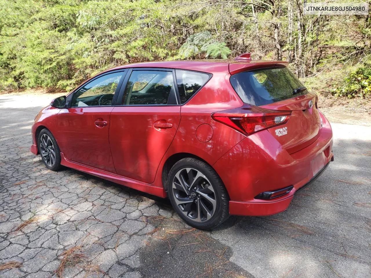 JTNKARJE8GJ504980 2016 Toyota Scion Im