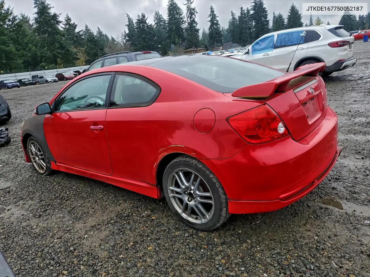 JTKDE167750052187 2005 Toyota Scion Tc