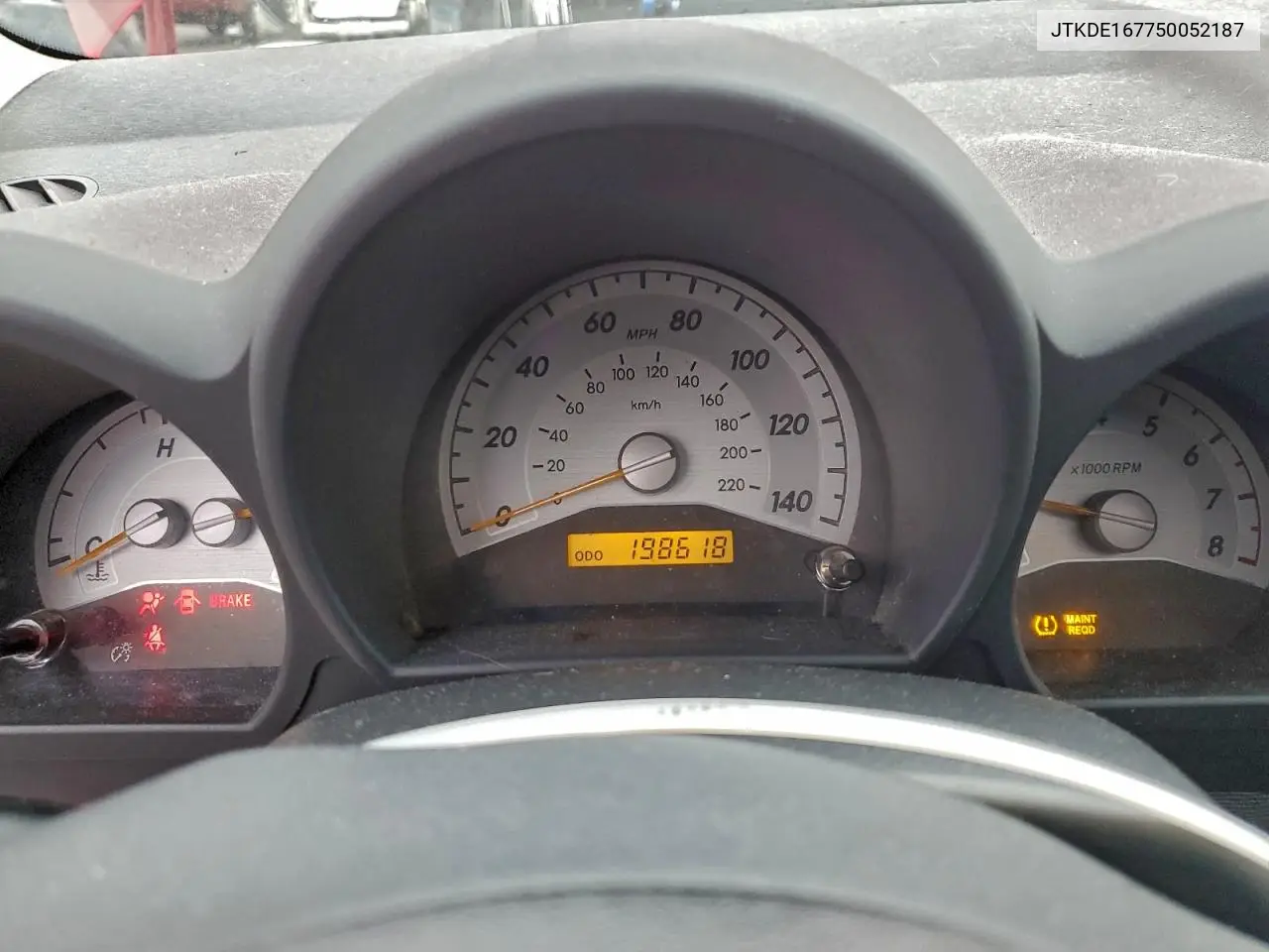 JTKDE167750052187 2005 Toyota Scion Tc