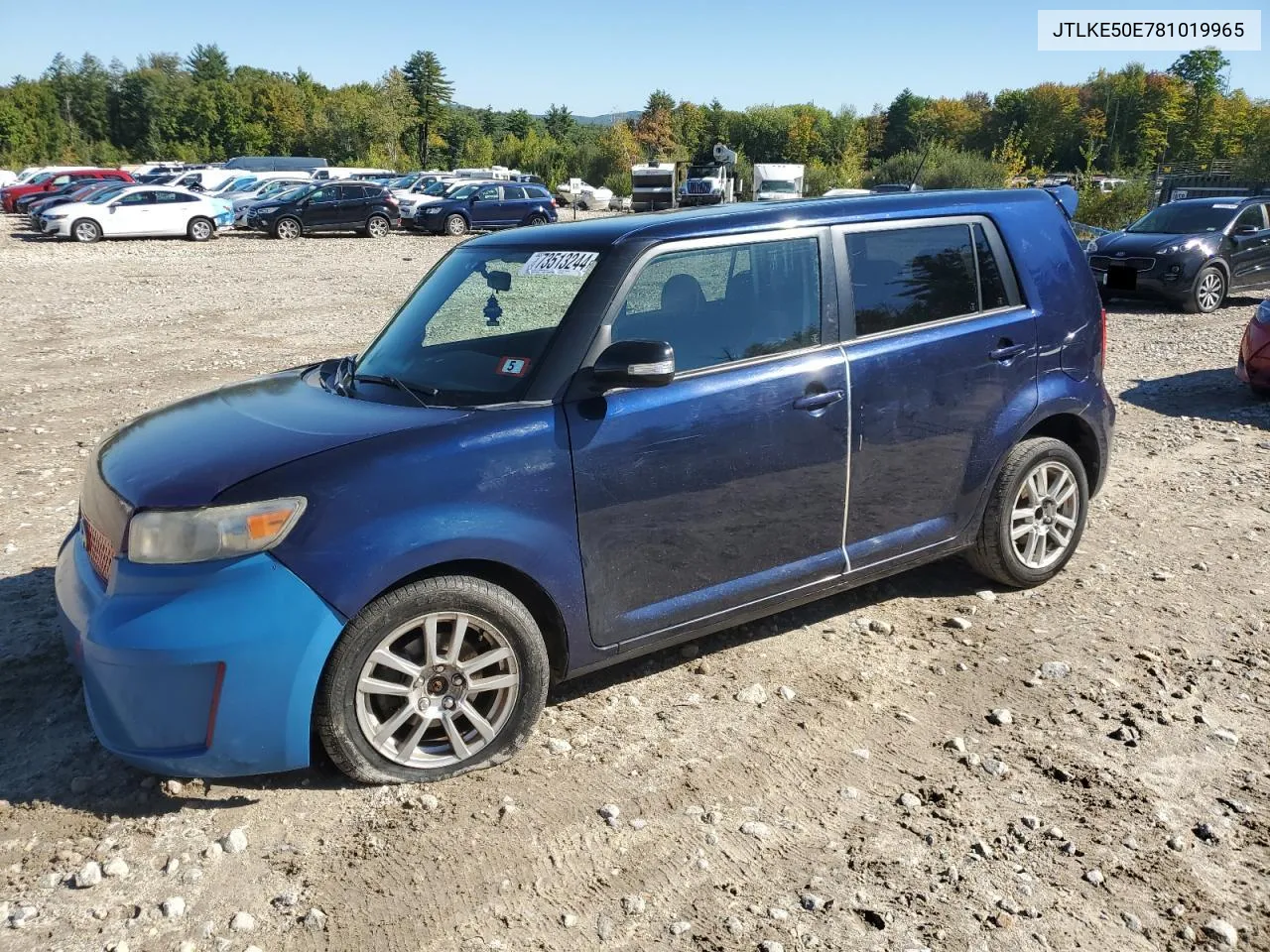 2008 Toyota Scion Xb VIN: JTLKE50E781019965 Lot: 73513244