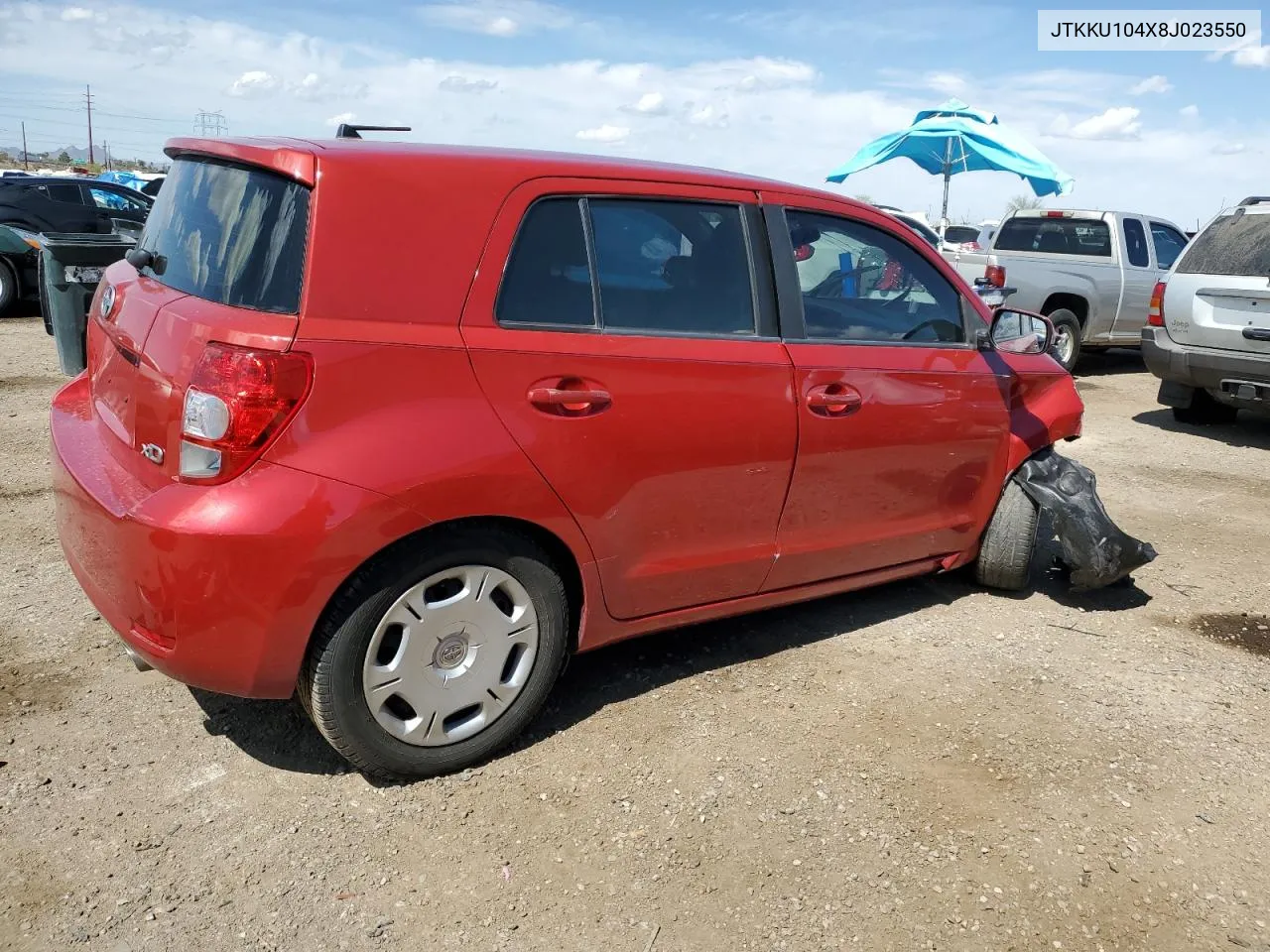 2008 Toyota Scion Xd VIN: JTKKU104X8J023550 Lot: 47004744