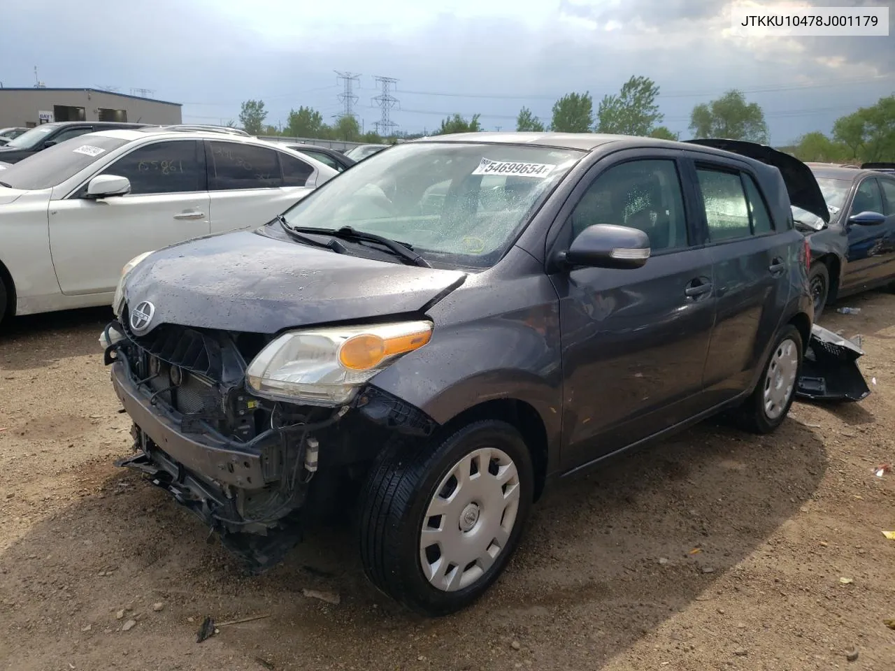 2008 Toyota Scion Xd VIN: JTKKU10478J001179 Lot: 54699654