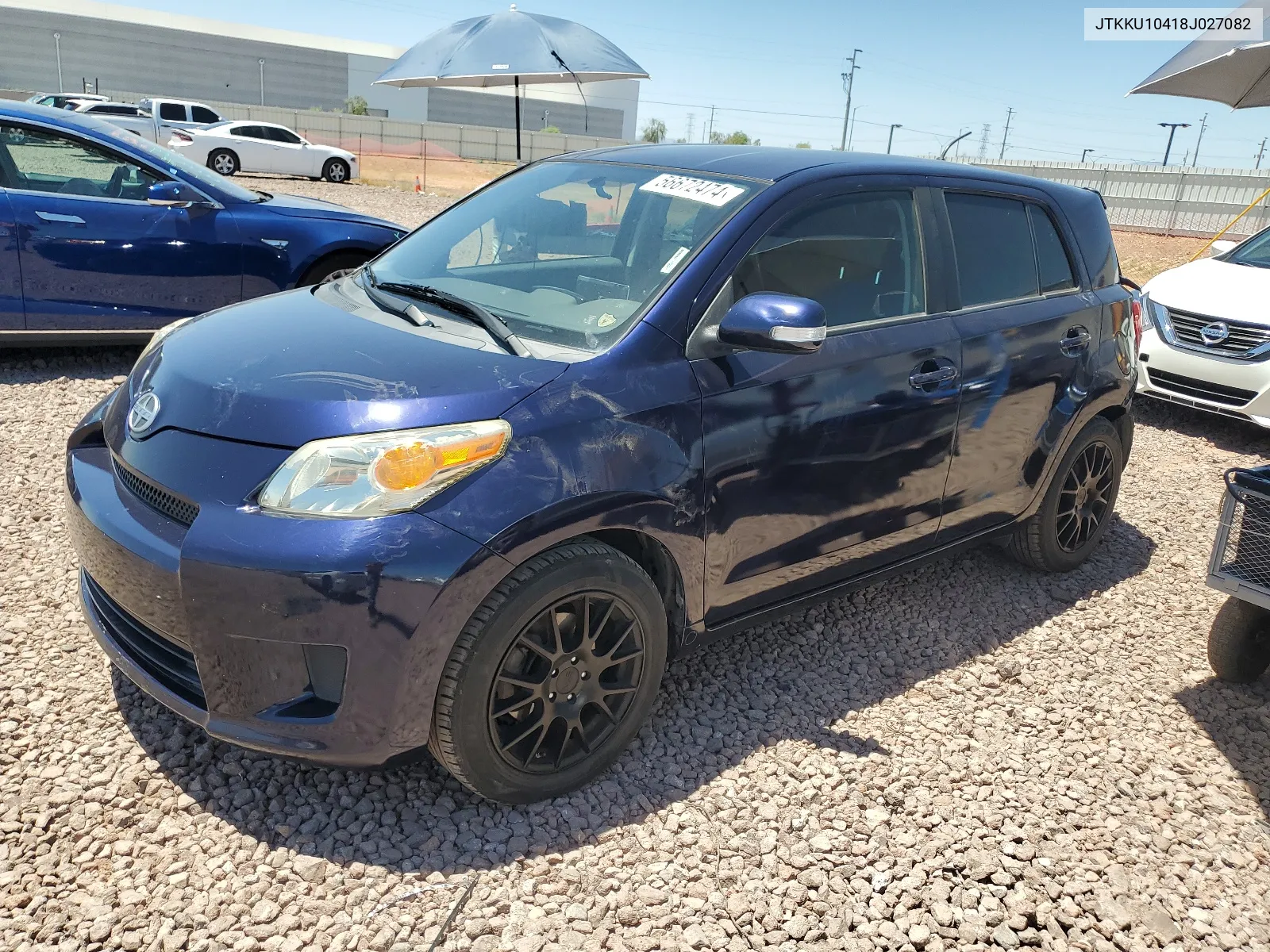 2008 Toyota Scion Xd VIN: JTKKU10418J027082 Lot: 56672474