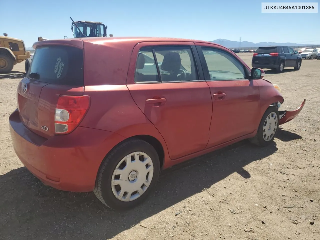 2010 Toyota Scion Xd VIN: JTKKU4B46A1001386 Lot: 55947254