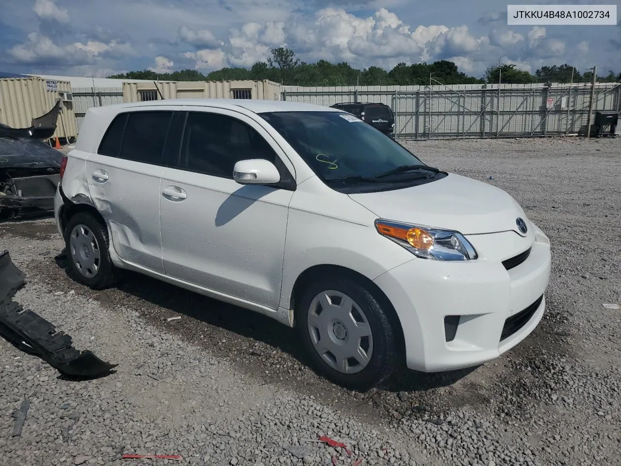 2010 Toyota Scion Xd VIN: JTKKU4B48A1002734 Lot: 57353614