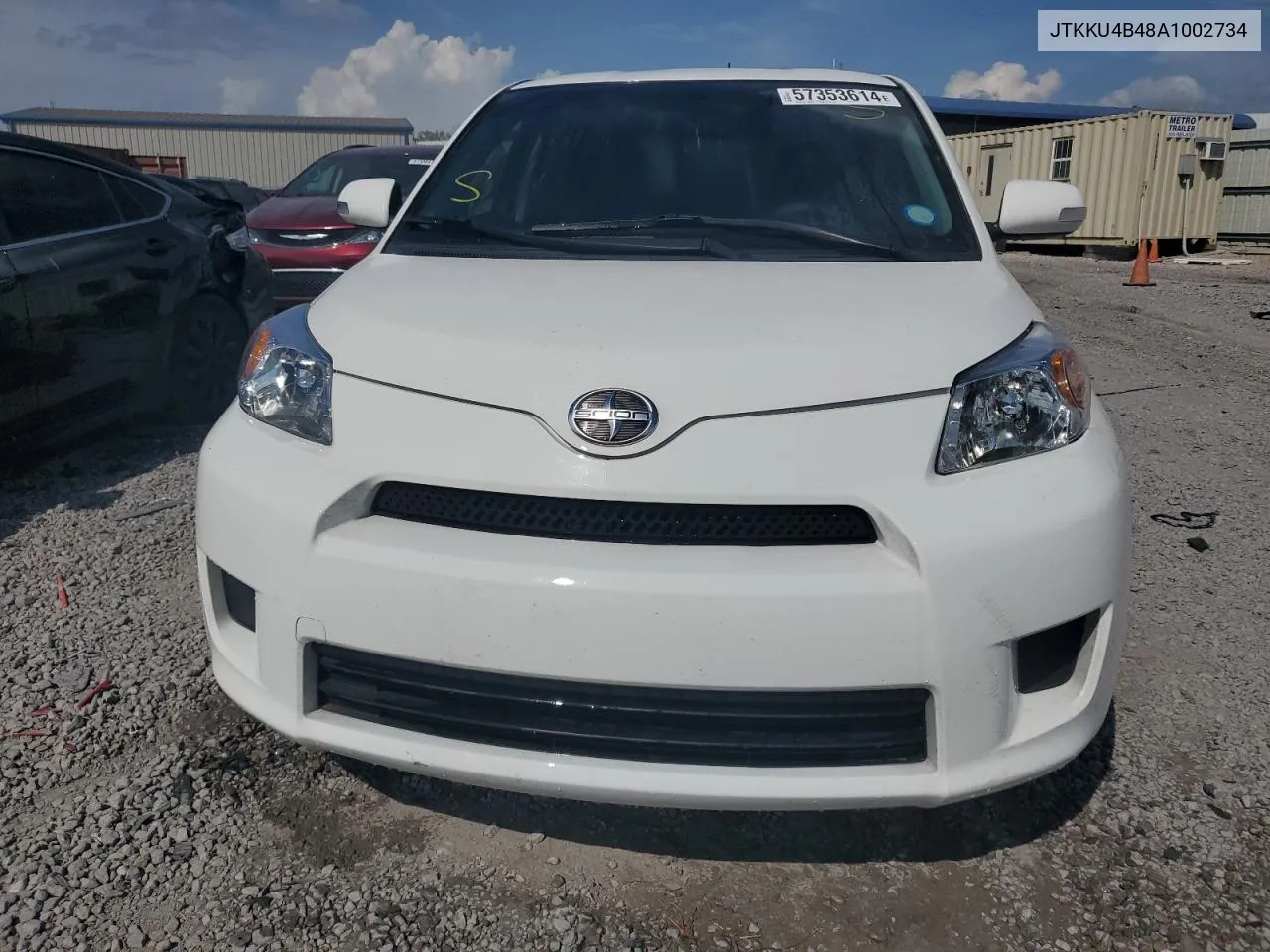 2010 Toyota Scion Xd VIN: JTKKU4B48A1002734 Lot: 57353614