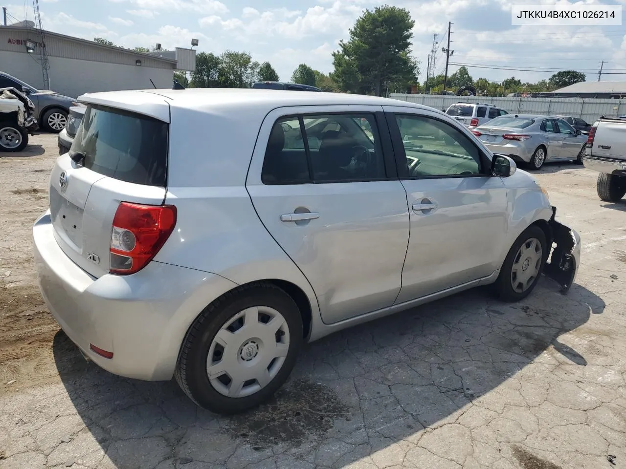 2012 Toyota Scion Xd VIN: JTKKU4B4XC1026214 Lot: 69209974